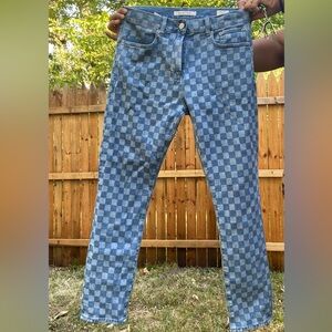 Men’s Pacsuns Checkered Jeans